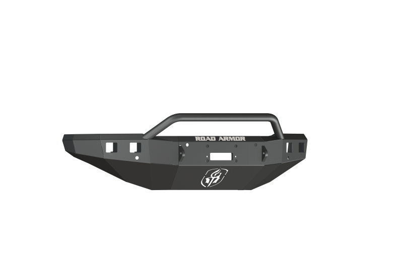 Chevrolet 2500 Front Bumper - Road Armor - Stealth Winch Bumper w/Pre-Runner Guard - Tex Blk - `15-`19